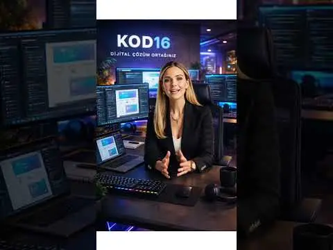 Kod16 — Özel Yazılım ve Web Tasarım Tanıtım Videosu